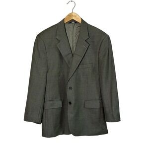 BROOKS BROTHERS 346 Wool Cashmere Micro Houndstooth Blazer Suit Coat Size 44S